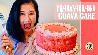 Chasing Aki's Hawaiian Guava Chiffon Cake