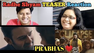 Radhe Shyam Teaser Reaction | Prabhas | Pooja Hegde | Radha Krishna Kumar|Radhe Shyam Telugu Glimpse