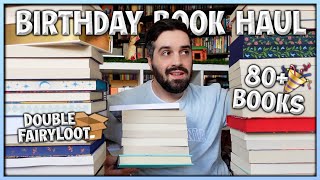 A Big Birthday Book Haul (objection hearsay) 📚 feat. Double FairyLoot Unboxing