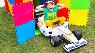 ALİNİN SİHİRLİ ARABA KUTUSU Magic Toy Cars 🚗 Box 🎁 and Kid Ride on Power wheels