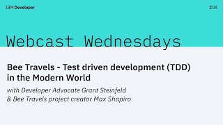 Bee Travels - Test driven development (TDD) in the Modern World