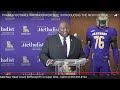 🚨 tremaine jackson introductory press conference prairie view a u0026m new head coach