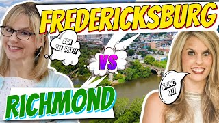 City vs City | Richmond VA vs Fredericksburg VA with Amy Cherry Taylor