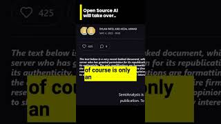 This Leaked Google Doc Says Open Source Ai Will Take Over