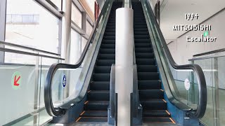 【綺麗 エスカレーター 三菱製】名古屋国際会議場 4号館 昇り 1→3階間  MITSUBISHI Escalator at Nagoya Congress Center in Japan