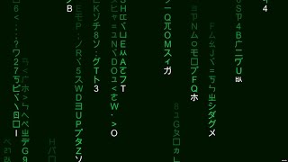 How to code the Matrix effect in Processing