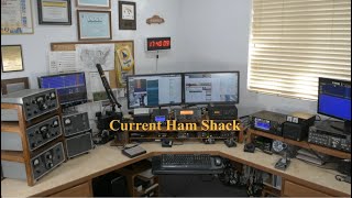 A video tour of Bob K7TM Hamshack before the renovation