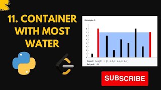 Container With Most Water - (Leetcode 11) || Python || 2 pointer easy approach