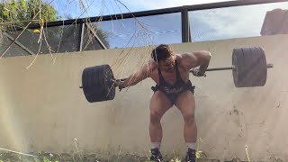 The SCARIEST exercise I’ve ever done 305 lb Arthur Lift UNOFFICIAL WORLD RECORD