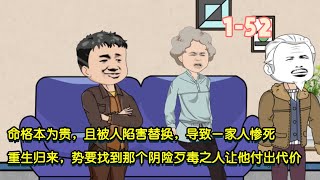 命格本為貴，且被人陷害替換，導致一家人慘死，重生歸來，勢要找到那個陰險歹毒之人讓他付出代價！ #沙雕動畫 #逆襲 #暴走沙雕漫 #穿越 #重生 #都市