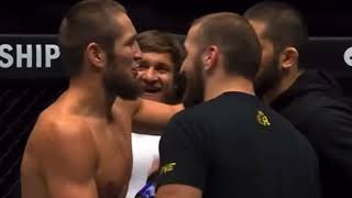 Islam Makhachev Cornerman for Saygid Izagakhmaev at ONE 163