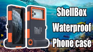 ShellBox Waterproof Underwater Phone Case - Android and iPhone Review #waterproo