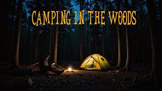 27 Scary True Camping In The Woods Horror Stories | With Rain Sounds | True Scary Stories