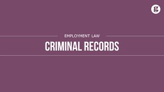 Criminal Records