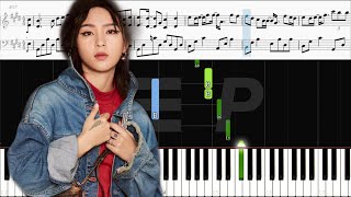 BIBI ZHOU 周筆暢   2015數字專輯 《隔牆花》 Piano Tutorial