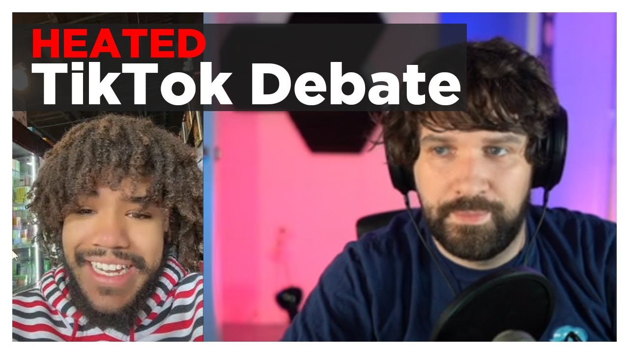 Destiny Debates TikToker And Hangs Up On Him - YouTube