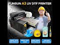 A3 UV DTF printer | All material product print,Amazing !