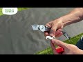 how to use the grs delphin knife