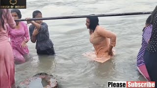 Haridwar me kumbh mela me Ganga snan Jai Ganga maiya vlog 35