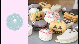 Trick Or Treat Halloween Macarons! | Georgia's Cakes