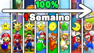 J'ai 100% TOUS LES MARIO 3D EN 1 SEMAINE !