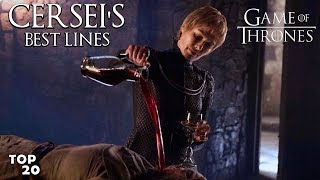 TOP 20 Best Cersei Lannister Lines | GoT