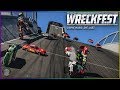 Rock Bottom Race Chaos! | Wreckfest | NASCAR-ish?