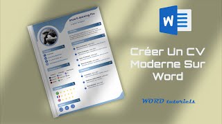 Word | Créer un CV moderne