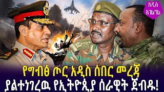 የግብፅ ጦር አዲስ መረጃ ያልተነገረው የኢትዮጲያ ሠራዊት ጀብዱ!