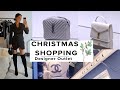 CHRISTMAS SHOPPING at a DESIGNER OUTLET (Prada, YSL, GUCCI) | Vlog & Mailtime