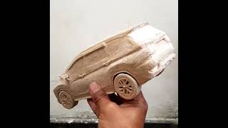 Carving a wooden Mitsubishi Xpander miniature (3 of 3)