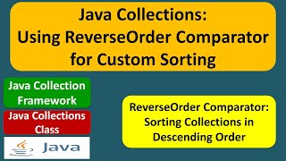 Java Collections: Using ReverseOrder Comparator for Custom Sorting | Java Collection Framework