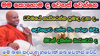 ධර්මයට කැමති ඔබට ධර්මයේ හැසිරෙන්න අමාරුනම් මේ දේ කරන්න / වැලිමඩ සද්ධාසීල ස්වාමීන් වහන්සේ @-Asapuwa