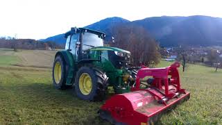 3.Schnitt mulchen/John Deere/Tehmos/Kärnten/Herbst