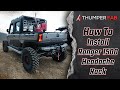 Polaris Ranger 1500 Winch Headach Rack Install | Thumper Fab