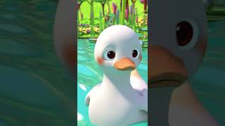 Ducks go Swimming! #shorts #cocomelon #song #play #fun #nurseryrhymes #animals #summer #swimming