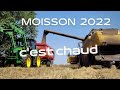 moisson 2022: c'est chaud 🥵 et les rendements ne sont pas là.