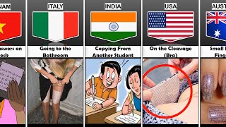 How Students Cheat From Different Countries