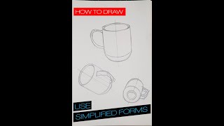 how to draw: simplified forms #shorts