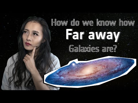 How far away are things in space?