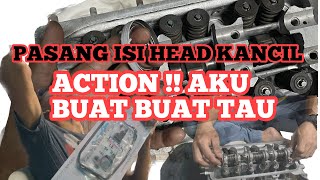 TOP SET GASKET KANCIL L2s | CAM + PASANG (belatuk/burung) + VALVESEAL