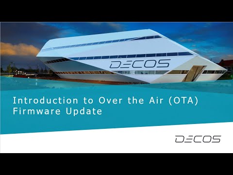 Webinar – Introduction to Over The Air (OTA) Firmware Update.