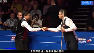 World Championship semi-final more, Ding Junhui with epic offensive data, opponent McManus