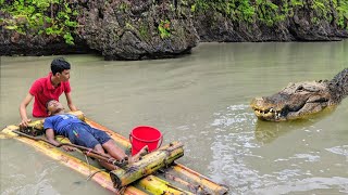 Crocodile Attacks Fishing Man | Alligator Attacks Fishing Boys | Fun made movie Part 47