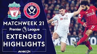 Liverpool v. Sheffield United | PREMIER LEAGUE HIGHLIGHTS | 1/2/2020 | NBC Sports