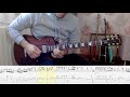 Lenny Kravitz: Are You Gonna Go My Way - Guitar Solo with Tabs