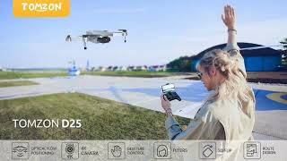 Tomzon D25 WiFi FPV 4K Low Budget Drone – Just Released !