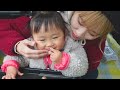 【1歳児とキャンプ 育児vlog】娘と妻を連れてアウトドアの1日。【とある1日】