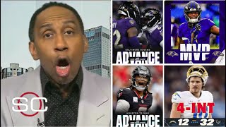 ESPN reacts to Lamar lead Ravens eliminate Steelers - Texans eliminate Chargers with Herbert's 4 Int