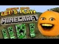 Annoying Orange Let's Play! - MINECRAFT